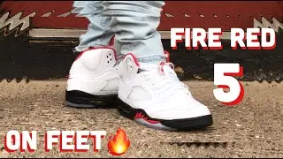 Air Jordan 5 Fire Red Review & On Feet