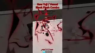 New JJS Yuji / Vessel Black Flash Combo  #roblox #jujutsushenanigans  #jjs
