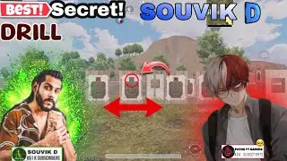 Bgmi @SOUVIK D Secret  training ground DRILLS Reveal || SECRET best DRILLS 😱￼￼