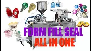 skin care cream hair mask essence bubble mask blister form fill seal packing machine Techinery&reg;