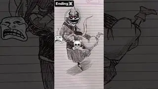 Whis & Lord Beerus ☠️ Speed Drawing StickMan 😳#shorts #anime #drawing #Whis #beerus #dragonball