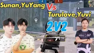 STE Sunan, YuYang Vs DE TuruloveSir ,Yuvi &bull; 2v2 TDM fight | PMGC Practice