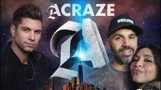 ACRAZE Live Concert Experience At The Neon City Festival in Las Vegas.  November 22, 2025