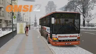 OMSI2 | Gerolstein | Scenic But Snowy - Constant Shoveling! | Line 581 &rArr;Rheinfelden