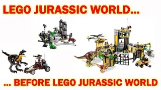 LEGO Jurassic World BEFORE LEGO Jurassic World &ndash; mutant dinos and lost islands