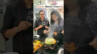 How to Make Veg Sizzlers at Home  | Cooking Class | Chinese Sizzler Recipe |  #vegsizzler