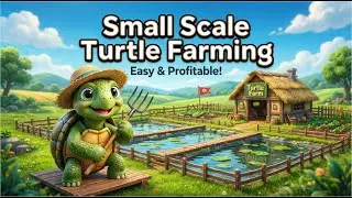 Small Scale Turtle Farming: Beginner&rsquo;s Guide to Ethical, Legal & Profitable Turtle Rearing!