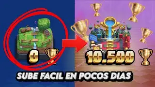SUBIR DE ARENA 1 A LA 24 DE MANERA FACIL// SIN EVOLUCIONES Y SIN HEROES // CLASH  ROYALE