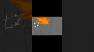 How I made an explosion animation. Time-lapse. #animation #art #beautiful #anime