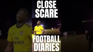 Who told him to come off his line bruv! #football #goals #friends