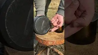 Amazing Lifehack: How to Clean Dishes in the Wild Without Chemicals. #survival #camping #outdoors