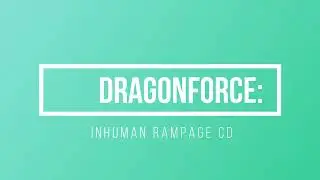 Dragonforce Inhuman Rampage CD Unboxing