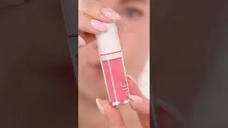 Elf cosmetics camo liquid blush hot in pink product swatch