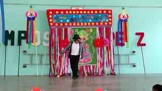 Michael Jackson. Ganador concurso de talentos d&iacute;a del ni&ntilde;o. Angelito Gabriel