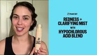 ✨NEW Redness Reducing + Clarifying Facial Mist With Hypochlorous Acid Blend By Peace Out