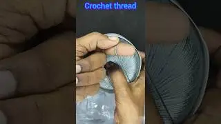 How to select crochet thread, 4 ply cotton thread, 100 g thread 180₹,