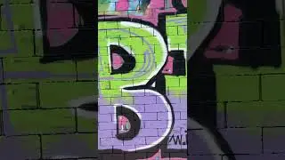 Laneway graffiti Art Wall ~ Marrickville | Sydney Australia .