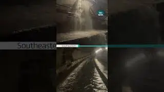 Travel misery for #eurostar and #southeastern train passengers after tunnel floods  #itvnews #news