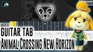 Animal Crossing New Horizon - Main Them Guitar Tab Tutorial