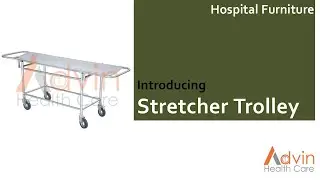 Hospital Stretcher Trolley