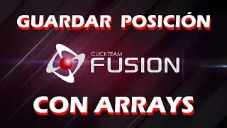 COMO GUARDAR LA POSICIÓN DE OBJETOS CON ARRAYS | Multimedia Fusion 2.5
