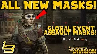 All Masks! Global Event #2 (Assault) Clown, Jason, Pig.
