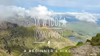 Hiking : YR WYDDFA (SNOWDON) Wales / First time / Beginner Hiker