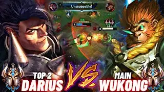 DARIUS VS WUKONG TOP LANE BATTLE SEASON 5 WILD RIFT