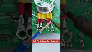 High-Purity Rosin Core Solder Wire &ndash; Fast Melting and Strong Soldering