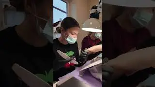 Pradedančiųjų Basic manikiūro kursai #kursai #mokymai #nailtutorial