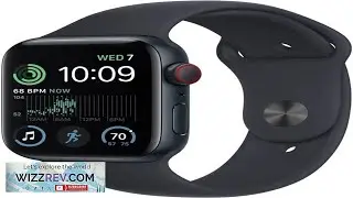 Apple Watch SE (2-го поколения) (GPS + Cellular 40 мм), темно-синий алюминий