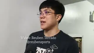 MANU CODI&Ntilde;ERA, SON OF PBA LEGEND JERRY, ON APPLYING FOR THE SEASON 50 DRAFT