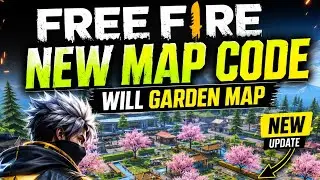 FREE FIRE NEW MAP CODE 🗿| FREE GARDEN MAP 🗺️ NEW OB54 UPDATE 