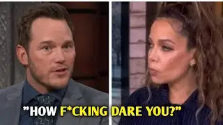 Chris Pratt SNAPS at Sunny Hostin LIVE &mdash; The Moment Daytime TV Lost Control