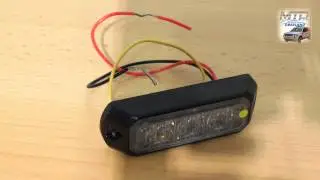 Warnleuchtencheck - Axixtech Frontblitzer Teil 1 [Axixtech MiniStealth MS3 LED )