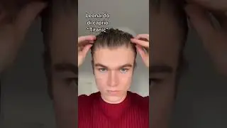Finding my new hairstyle - leonardo di caprio titanic - day 22