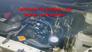 Akhirnya kita bongkar lagi akibat low kompresi @bengkela7channel