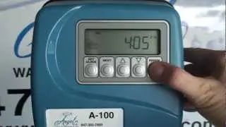 How to Manually Regenerate A100 Water Softener - Angel Water, Inc.