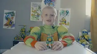 Dexters Lab - TMNT New Mikey Toy Review