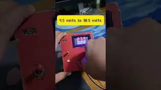 I Built a DIY Variable Power Supply Using XL6009 (Easy & Cheap!) #shorts