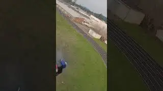 Landing, Long range FPV, RC Plane, Modified Twin Engine, #fpvwing #fpv #longrangefpv #rcairplane