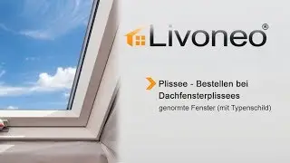 Plissee f&uuml;r genormte Dachfenster (mit Typenschild) bestellen
