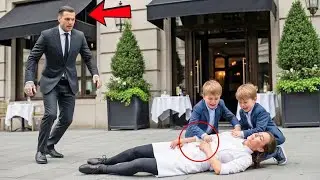Recibió una Bala por sus Gemelos — El Jefe de la Mafia Supo que Ella Era un Ángel