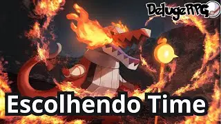 Pok&eacute;mon Deluge   Escolhendo Equipe Para o Farme de EXP!