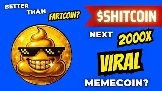 🚨ЭТОТ MEMECOIN ИМЕЕТ ПОТЕНЦИАЛ В 2000X🚨 МОЖЕТ ЛИ SHITCOIN СТАТЬ БОЛЕЕ ВИРУСНЫМ, ЧЕМ FARTCOIN?