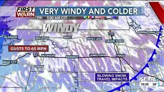 KFYR First News at Ten Weather 01/14/2026