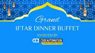 Ramadan Iftar Party Buffet At jade cafe by chinatown 2025