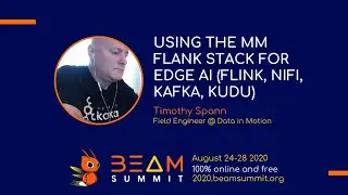 Using the Mm FLaNK Stack for Edge AI (Flink, NiFi, Kafka, Kudu)