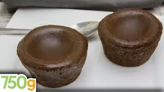 Recette du Fondant au chocolat sans beurre et sans gluten, ultra léger- 750g