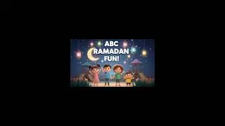 ABC Alphabet Song: Ramadan Special 🌙 | Learn ABC with Mariam & Brothers | Islamic Kids Songs